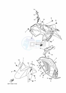 GPD125-A NMAX 125 (BAL3) drawing SIDE COVER