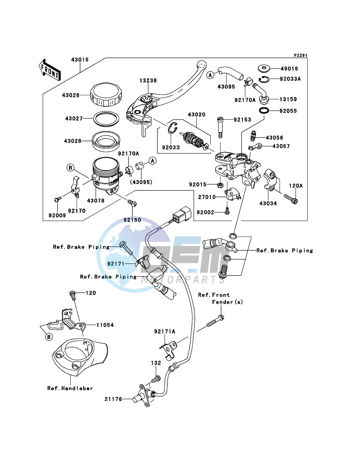 Front Master Cylinder