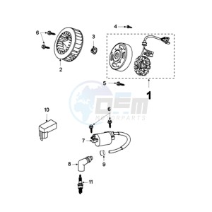 VCLIC EVP2 drawing IGNITION PART WITHOUT SENSOR