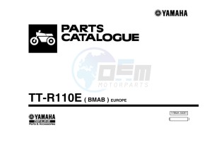 TT-R110E TT-R110 (BMAB) drawing Infopage-1