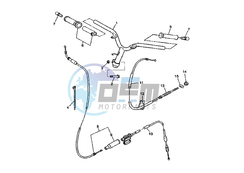 STEERING HANDLE -CABLE