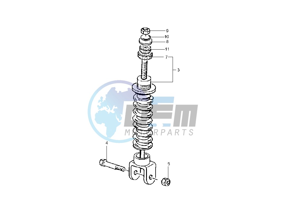 Rear Shock absorber