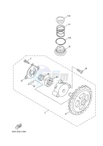 HW151 XENTER 150 (52S3) drawing OIL PUMP