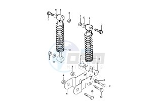 X9 180 Amalfi drawing Rear Damper