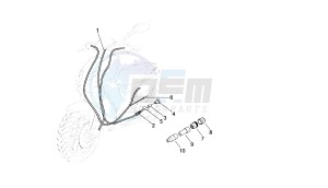 VARIANT SPORT - 50 CC VTHSBA00 2T drawing CONTROL CABLES