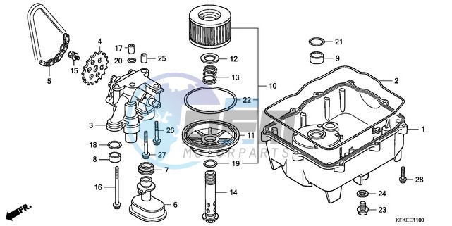 OIL FILTER/OIL PAN/OIL PU MP