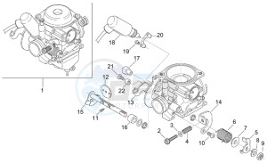 Leonardo 125-150 drawing Carburettor II