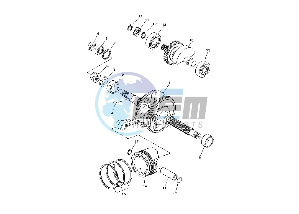 CRANKSHAFT - PISTON