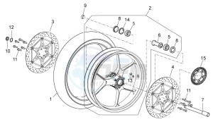 TUONO 1100 V4 FACTORY E4 SUPERPOLE ABS (EMEA-GSO) drawing Front wheel