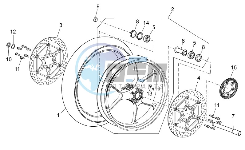 Front wheel