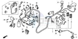 SRX90 50 drawing WIRE HARNESS/ IGNITION COIL