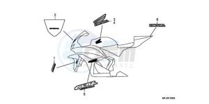 CBR600RAA Korea - (KO / ABS) drawing MARK/STRIPE (9)