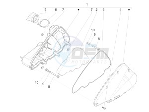 Liberty 50 4T PTT 2009-2017 drawing Air filter