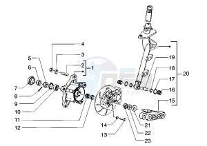 SKIPPER 125-150 drawing Front Fork