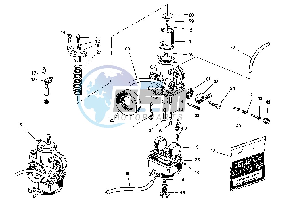 CARBURETOR DELL'ORTO