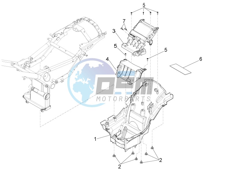 Saddle compartment