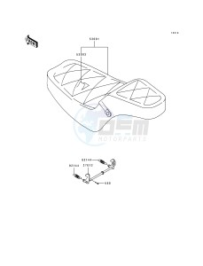 ZL 600 B [ELIMINATOR 600] (B2-B3) [ELIMINATOR 600] drawing SEAT