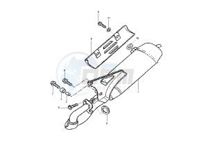 BW'S NEXT GENERATION 50 drawing EXHAUST