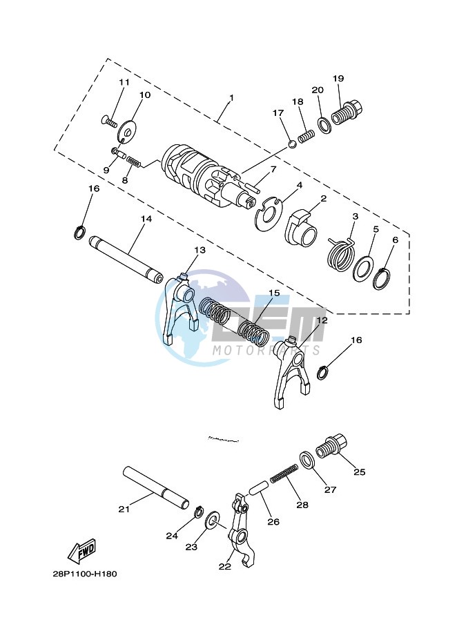 SHIFT CAM & FORK