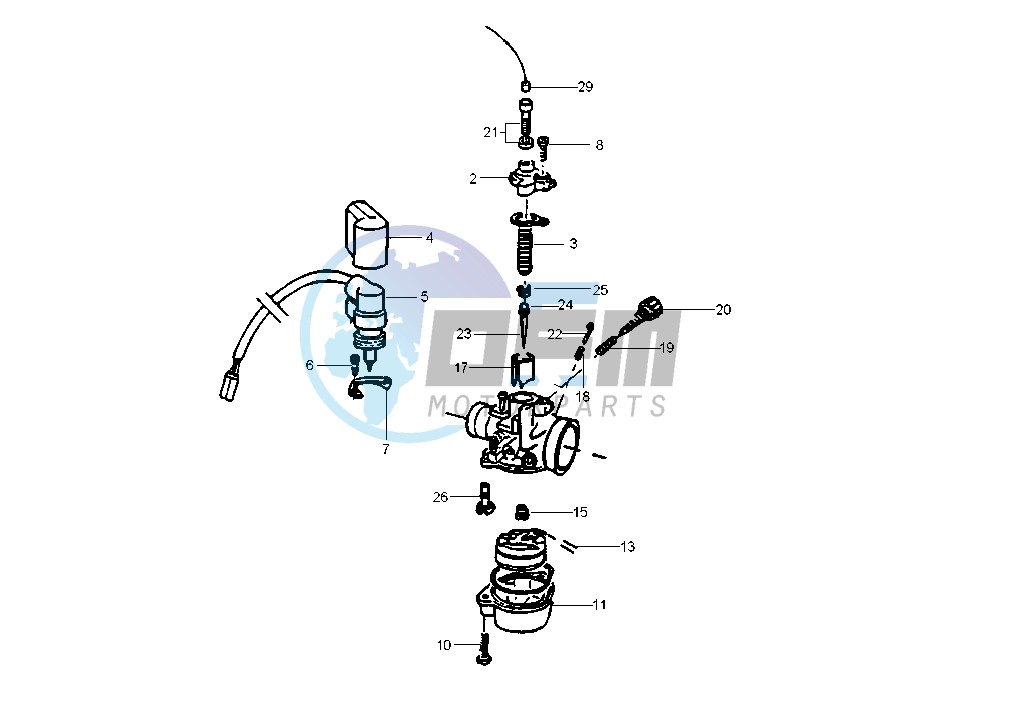 Carburetor DELL'ORTO 150CC