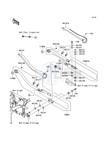 VN900 CLASSIC VN900BEFA GB XX (EU ME A(FRICA) drawing Muffler(s)