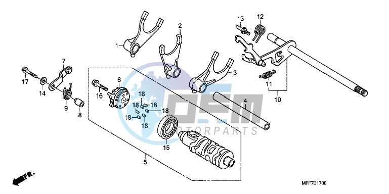 GEARSHIFT DRUM