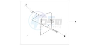 NV750C2 drawing BACKREST TRIM