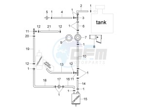 Typhoon 125 4T 2V E3 (NAFTA) USA drawing Anti-percolation system