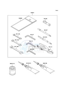 VN2000 VN2000A6F GB XX (EU ME A(FRICA) drawing Owner's Tools