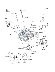 D-TRACKER_125 KLX125DBF GB XX (EU ME A(FRICA) drawing Cylinder Head