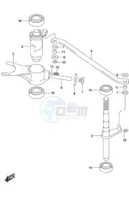 DF 350A drawing Clutch Rod