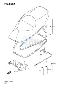 UH200 ABS BURGMAN EU drawing SEAT