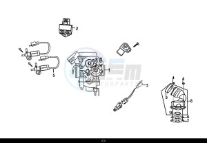 JET 14 (25 KM/H) (XC05W1-NL) (E4) (L8-M0) drawing CARBURETOR