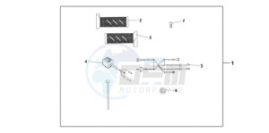 SH1259 E / 3E drawing GRIP HEATER (12A)