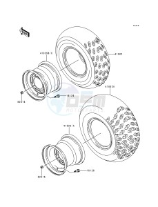 KLF 220 A [BAYOU 220] (A5-A9) [BAYOU 220] drawing WHEELS_TIRES