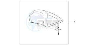 FES125A S-WING drawing BACKREST