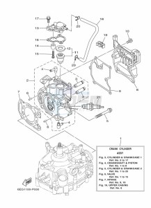 F2-5BMHL drawing CYLINDER--CRANKCASE-1