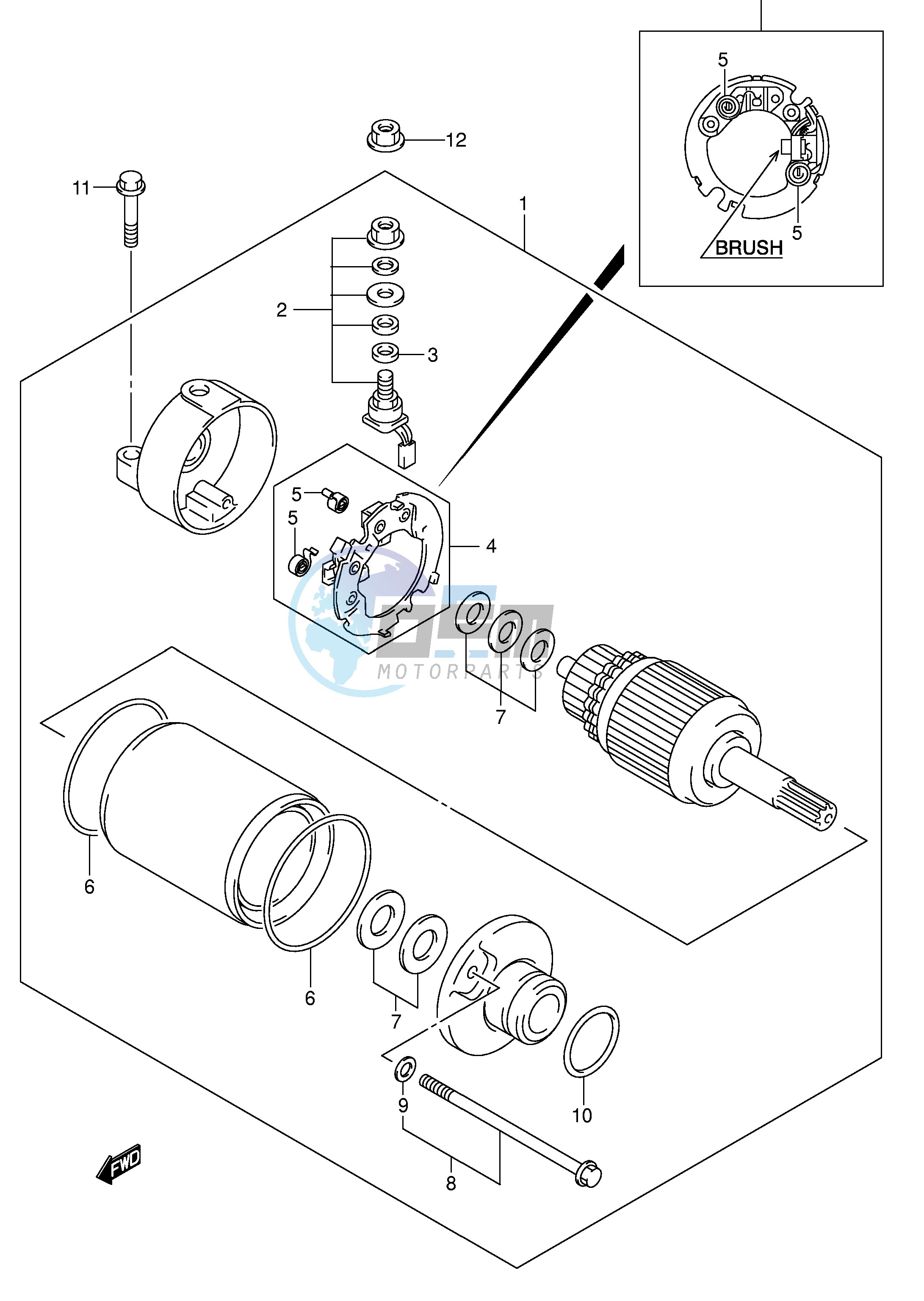 STARTING MOTOR