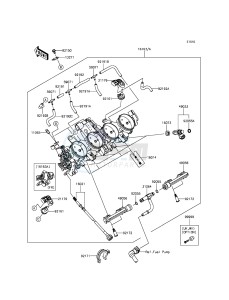 NINJA_ZX-6R_ABS ZX636FFF FR GB XX (EU ME A(FRICA) drawing Throttle