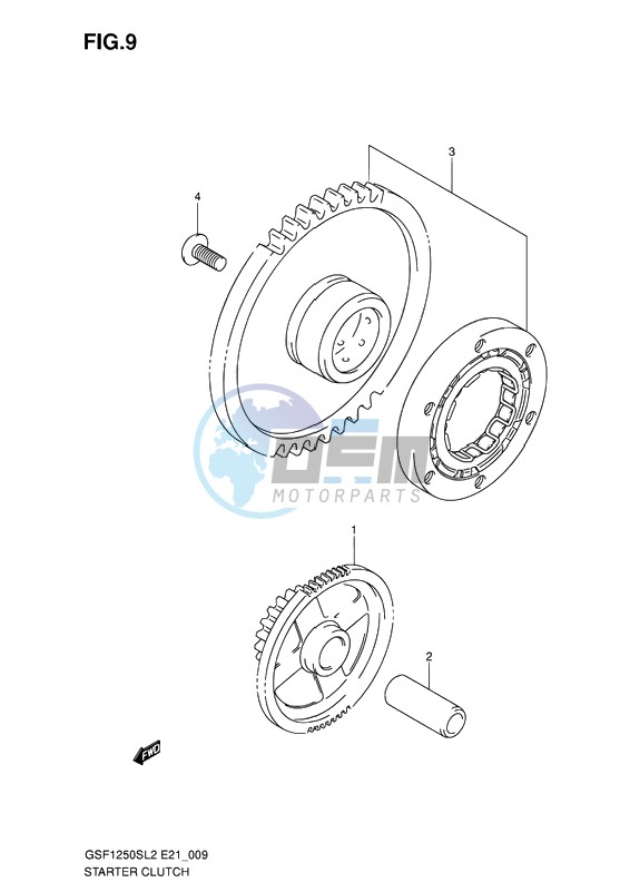 STARTER CLUTCH