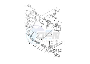 XV MIDNIGHT STAR 1900 drawing SHIFT SHAFT