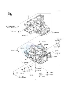 ZG 1400 B [CONCOURS 14] (8F-9F) B8F drawing CRANKCASE