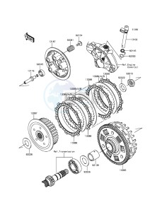 VULCAN S EN650AGF XX (EU ME A(FRICA) drawing Clutch