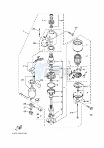 F150DETL drawing STARTER-MOTOR