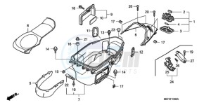 FJS400D9 F / CMF drawing LUGGAGE BOX