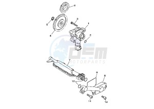 XVS A DRAG STAR CLASSIC 650 drawing OIL PUMP