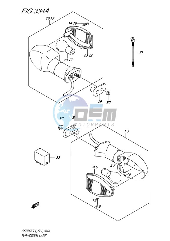 TURNSIGNAL LAMP