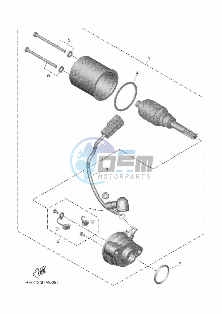 STARTING MOTOR