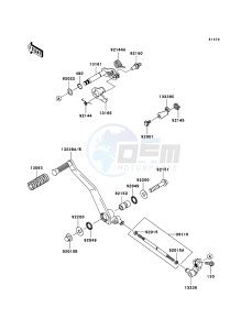 VN900_CUSTOM VN900C9FA GB XX (EU ME A(FRICA) drawing Gear Change Mechanism