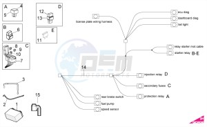 RSV 4 1000 4V SBK-FACTORY drawing Electrical system II